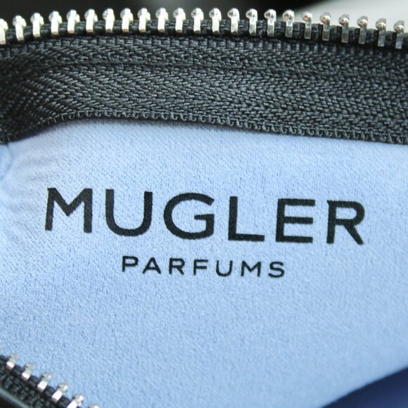 Mugler Perfume Black Purple Alien Extraintense Zipper Pouch Case - Picture 3 of 6